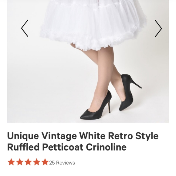 Unique Vintage Crinoline Petticoat Retro Vintage - Picture 2 of 3